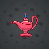 Genie Lamp #1363 Genie Lamp #1363