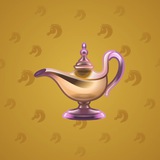 Genie Lamp #1364