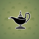 Genie Lamp #1368 Genie Lamp #1368