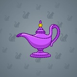 Genie Lamp #1372