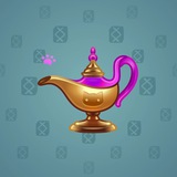 Genie Lamp #1381 Genie Lamp #1381