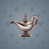 Genie Lamp #1387 Genie Lamp #1387