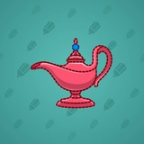 Genie Lamp #1395 Genie Lamp #1395