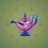 Genie Lamp #1398