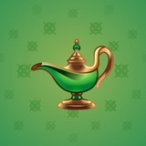 Genie Lamp #14