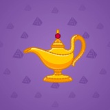 Genie Lamp #1403 Genie Lamp #1403