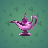 Genie Lamp #1410 Genie Lamp #1410