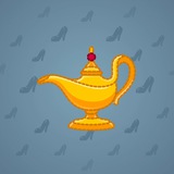 Genie Lamp #1418