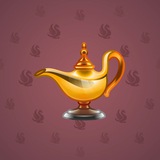 Genie Lamp #1421