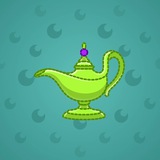 Genie Lamp #1423 Genie Lamp #1423
