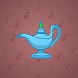 Genie Lamp #1444