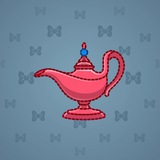 Genie Lamp #1447