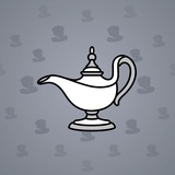 Genie Lamp #1458