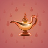 Genie Lamp #1472