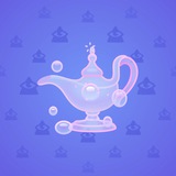 Genie Lamp #1481 Genie Lamp #1481