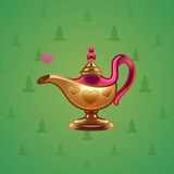 Genie Lamp #1490