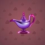 Genie Lamp #1501 Genie Lamp #1501