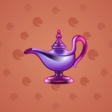 Genie Lamp #1502