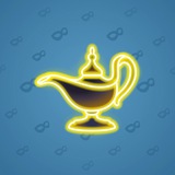 Genie Lamp #1515 Genie Lamp #1515