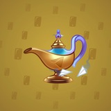 Genie Lamp #1518 Genie Lamp #1518