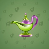 Genie Lamp #1521
