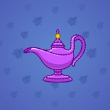 Genie Lamp #1535 Genie Lamp #1535