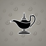 Genie Lamp #1548 Genie Lamp #1548