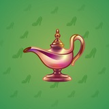 Genie Lamp #1554 Genie Lamp #1554