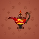 Genie Lamp #1560 Genie Lamp #1560