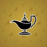 Genie Lamp #1566 Genie Lamp #1566