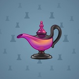 Genie Lamp #1570 Genie Lamp #1570