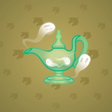 Genie Lamp #1573 Genie Lamp #1573