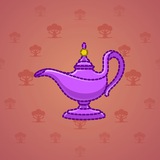 Genie Lamp #1581 Genie Lamp #1581