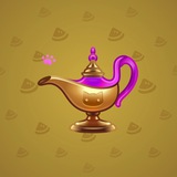 Genie Lamp #1596 Genie Lamp #1596