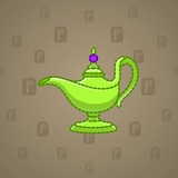 Genie Lamp #1599