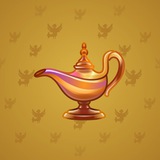 Genie Lamp #1612 Genie Lamp #1612