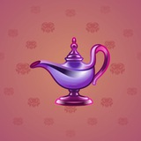 Genie Lamp #1626 Genie Lamp #1626