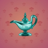 Genie Lamp #1631 Genie Lamp #1631