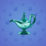 Genie Lamp #1638
