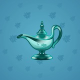 Genie Lamp #1639 Genie Lamp #1639
