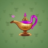 Genie Lamp #1644 Genie Lamp #1644