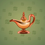 Genie Lamp #1645 Genie Lamp #1645