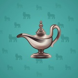 Genie Lamp #1647