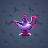 Genie Lamp #1657 Genie Lamp #1657