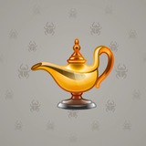 Genie Lamp #1664 Genie Lamp #1664