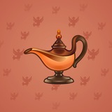 Genie Lamp #1669 Genie Lamp #1669
