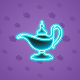 Genie Lamp #1672 Genie Lamp #1672