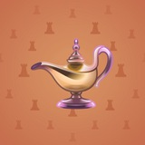 Genie Lamp #1682 Genie Lamp #1682