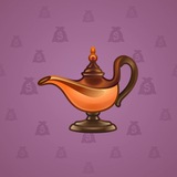 Genie Lamp #1684 Genie Lamp #1684