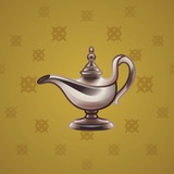 Genie Lamp #1698